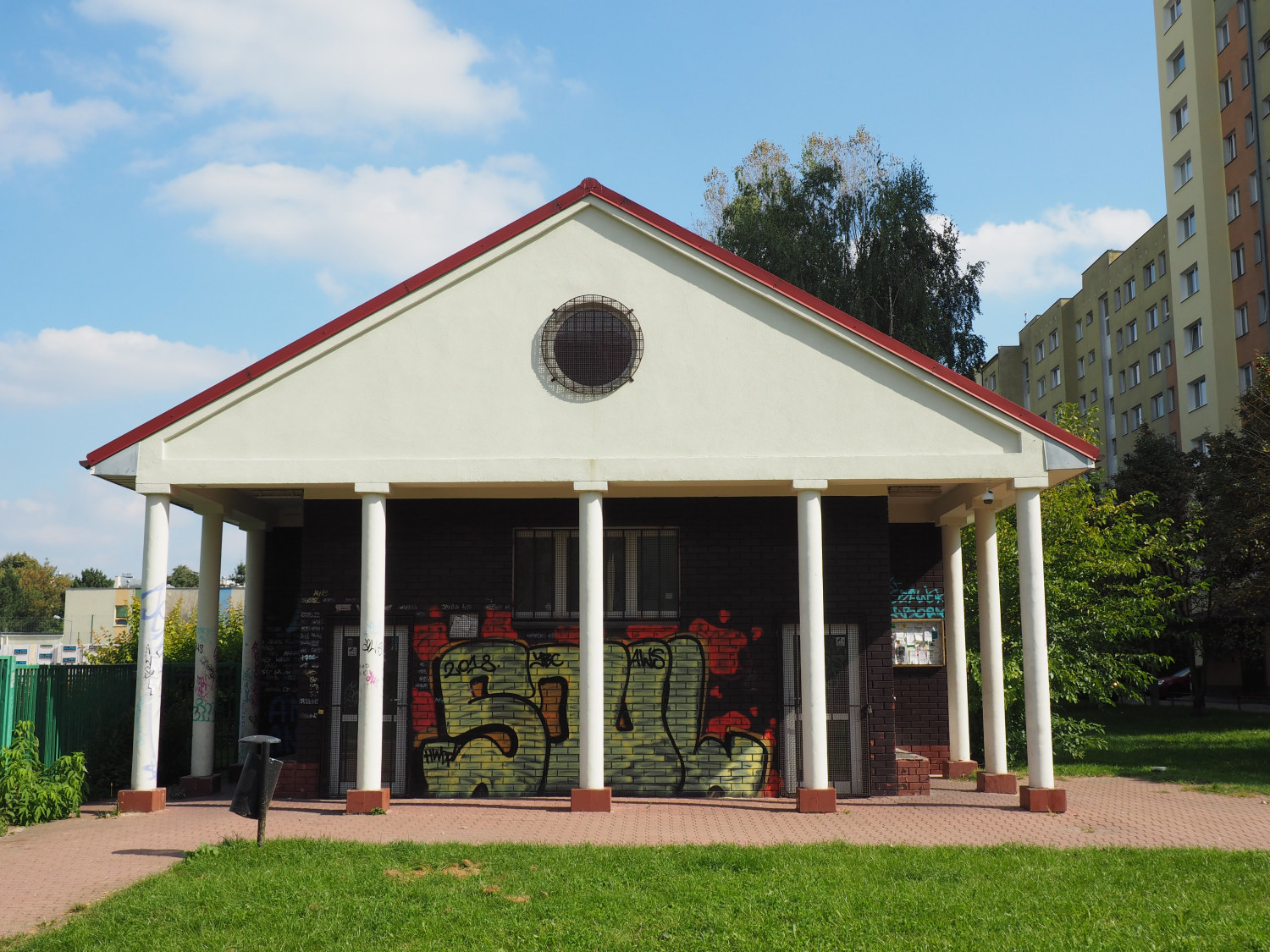 Zdjęcie architektury budynku Ujęcie wody oligoceńskiej